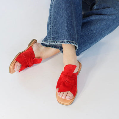 Sandalia Mujer / Fiofio Rojo