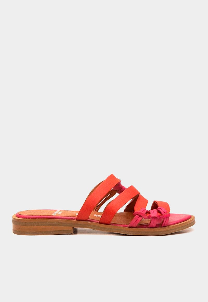 Sandalia Mujer / Fresno Rojo Fucsia SANDALIAS Giani Dafirenze 