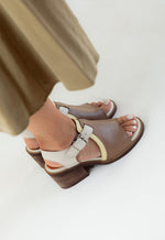 Sandalia Mujer / Guanay Cafe Amarillo SANDALIAS Giani Dafirenze 