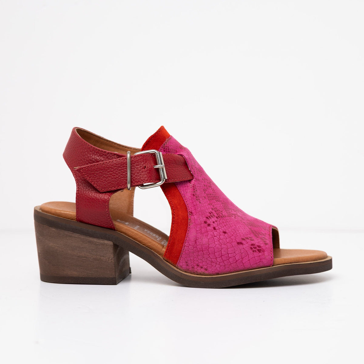 Sandalia Mujer / Guanay Fucsia Rojo SANDALIAS Giani Dafirenze 