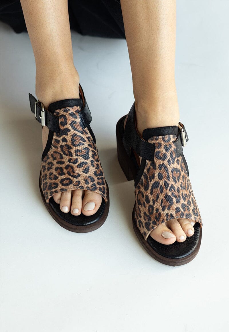 Sandalia Mujer / Guanay Negro Print SANDALIAS Giani Dafirenze 