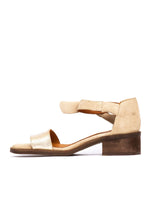 Sandalia Mujer / Halieto Beige Niquel SANDALIAS Giani Dafirenze 