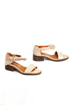 Sandalia Mujer / Halieto Beige Niquel SANDALIAS Giani Dafirenze 