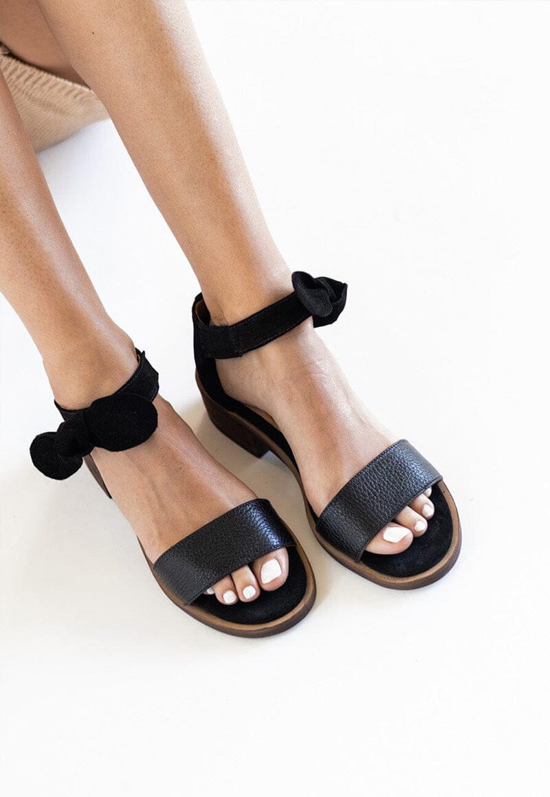 Sandalia Mujer / Halieto Negro SANDALIAS Giani Dafirenze 