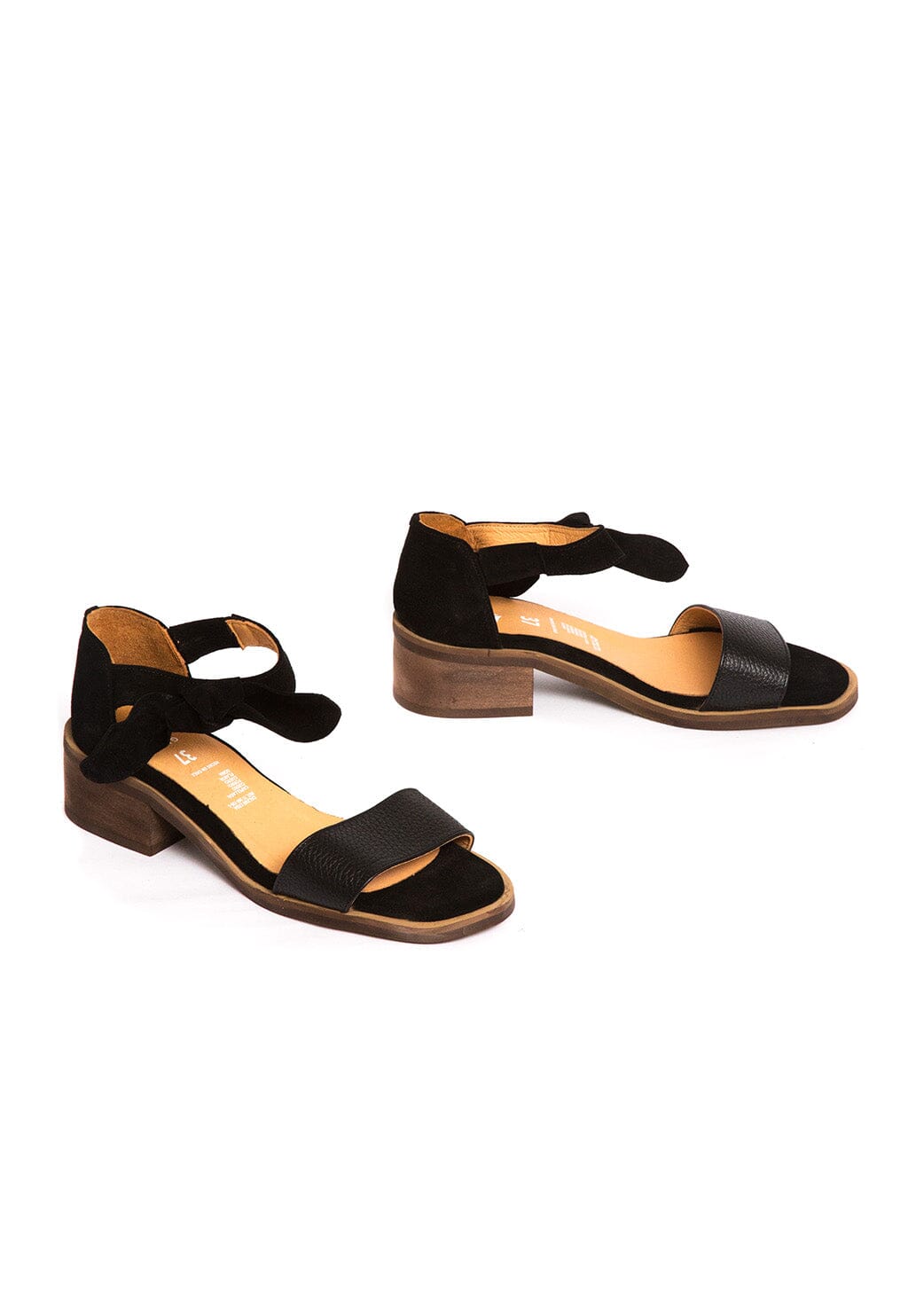 Sandalia Mujer / Halieto Negro SANDALIAS Giani Dafirenze 