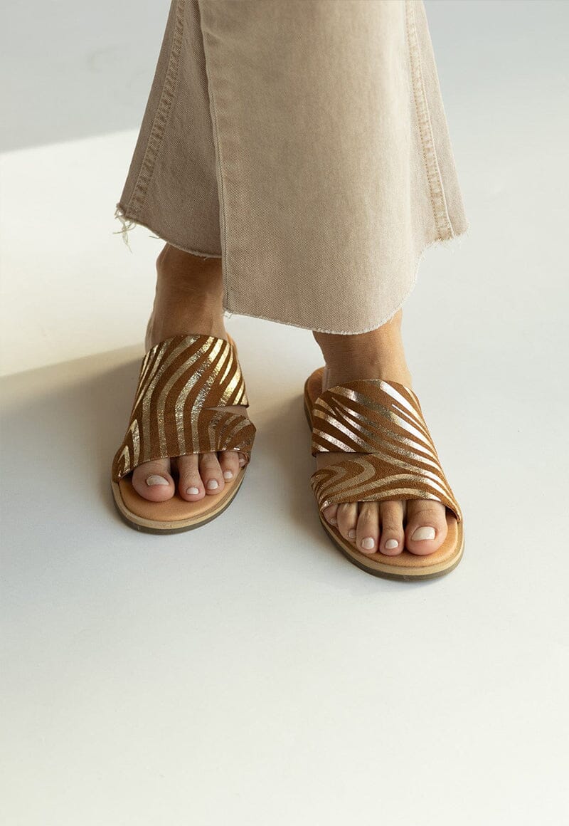 Sandalia Mujer / Lile Camel SANDALIAS Giani Dafirenze 