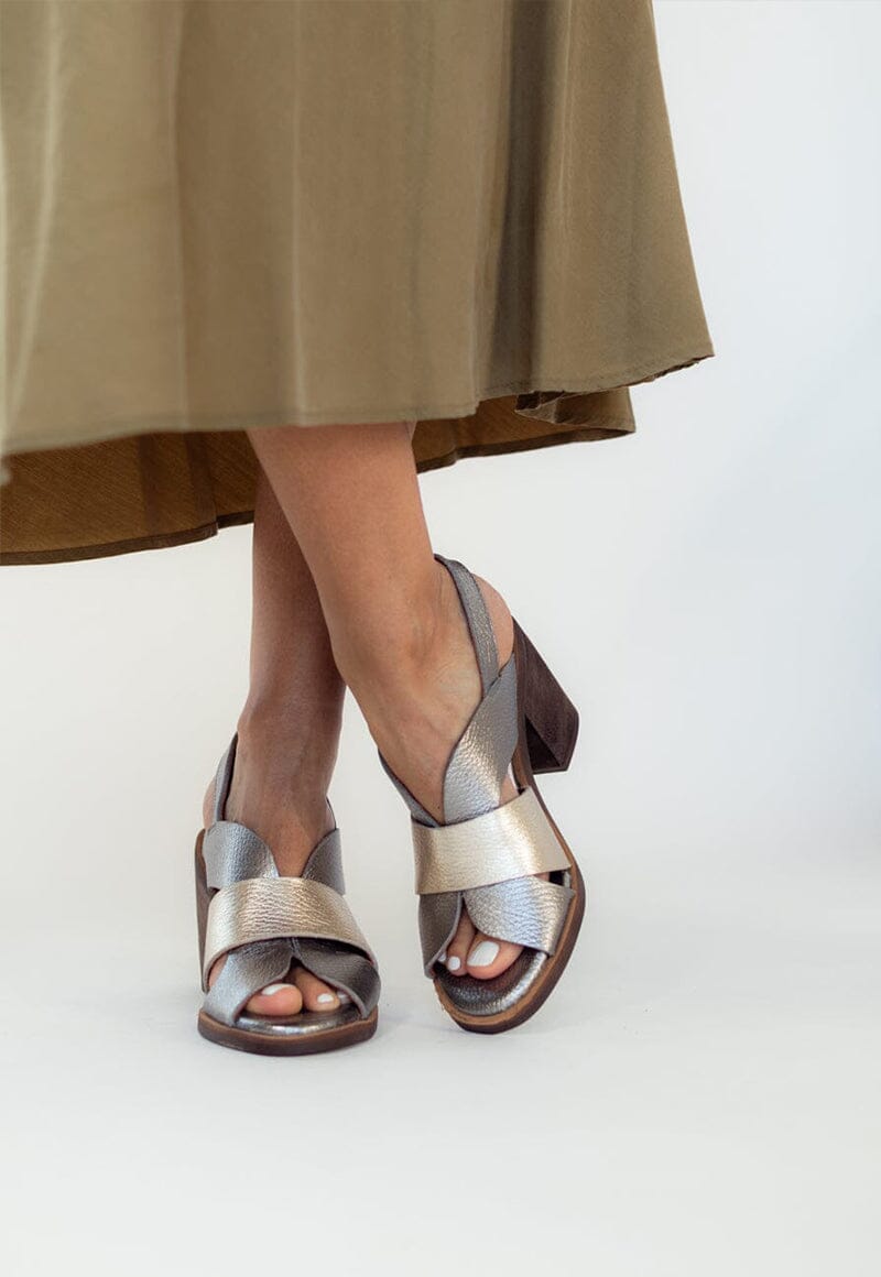 Sandalia Mujer / Macadamia Metálico SANDALIAS Giani Dafirenze 