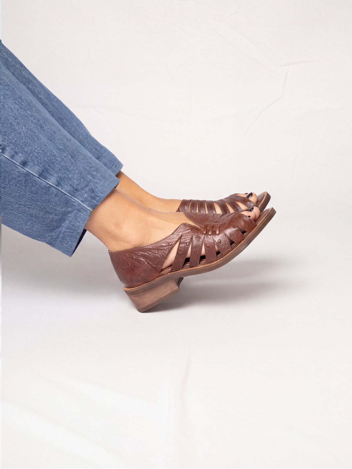 Sandalia Mujer / Mielero Café SANDALIAS Giani Dafirenze 