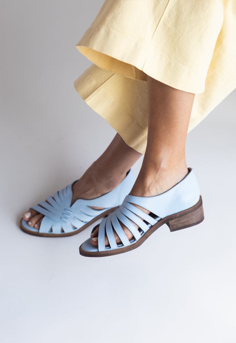 Sandalia Mujer / Mielero Celeste SANDALIAS Giani Dafirenze 