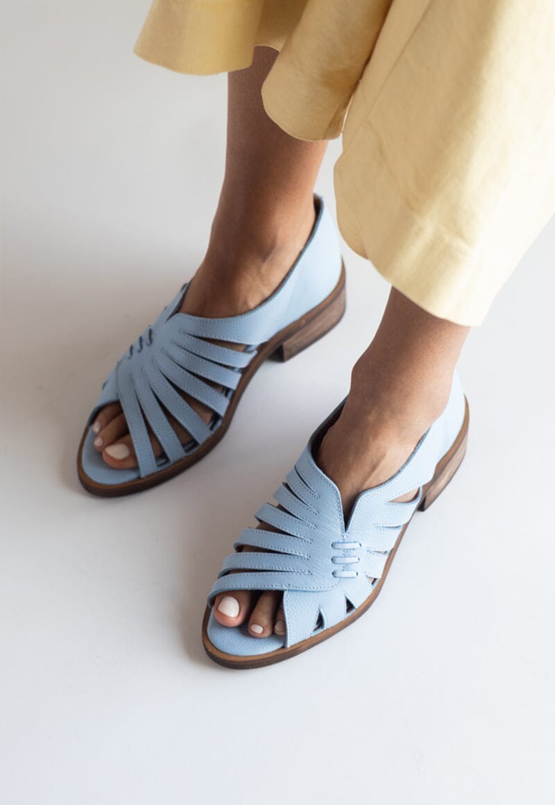 Sandalia Mujer / Mielero Celeste SANDALIAS Giani Dafirenze 