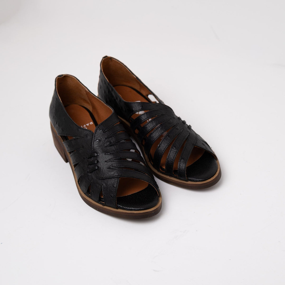 Sandalia Mujer / Mielero Negro SANDALIAS Giani Dafirenze 