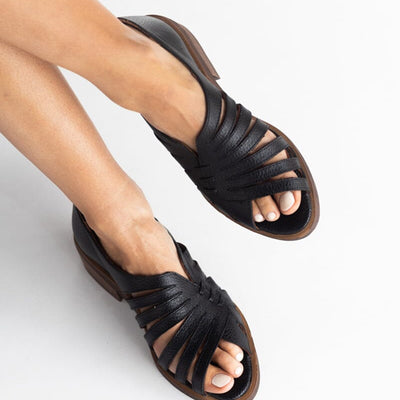 Sandalia Mujer / Mielero Negro