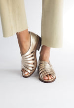 Sandalia Mujer / Mielero Niquel SANDALIAS Giani Dafirenze 