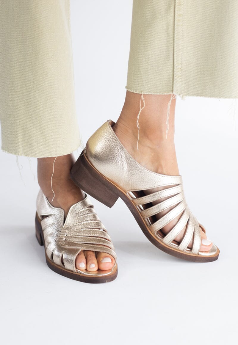 Sandalia Mujer / Mielero Niquel SANDALIAS Giani Dafirenze 