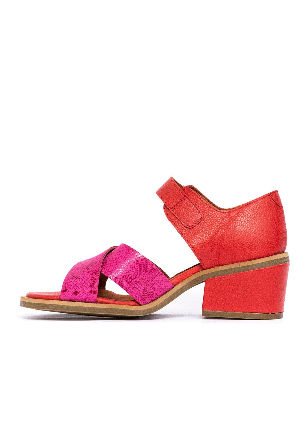Sandalia Mujer / Nera Fucsia Rojo SANDALIAS Giani Dafirenze 