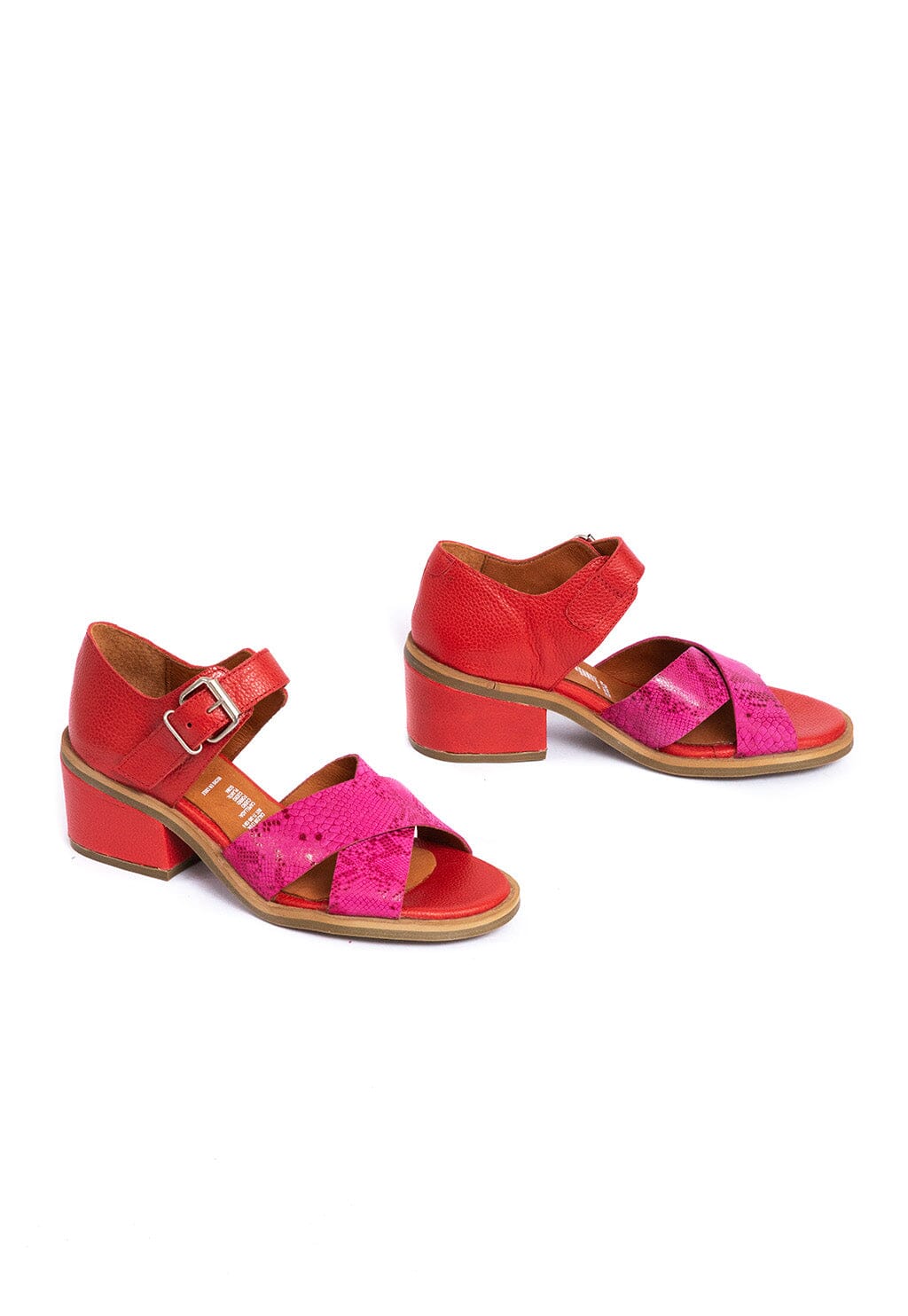 Sandalia Mujer / Nera Fucsia Rojo SANDALIAS Giani Dafirenze 