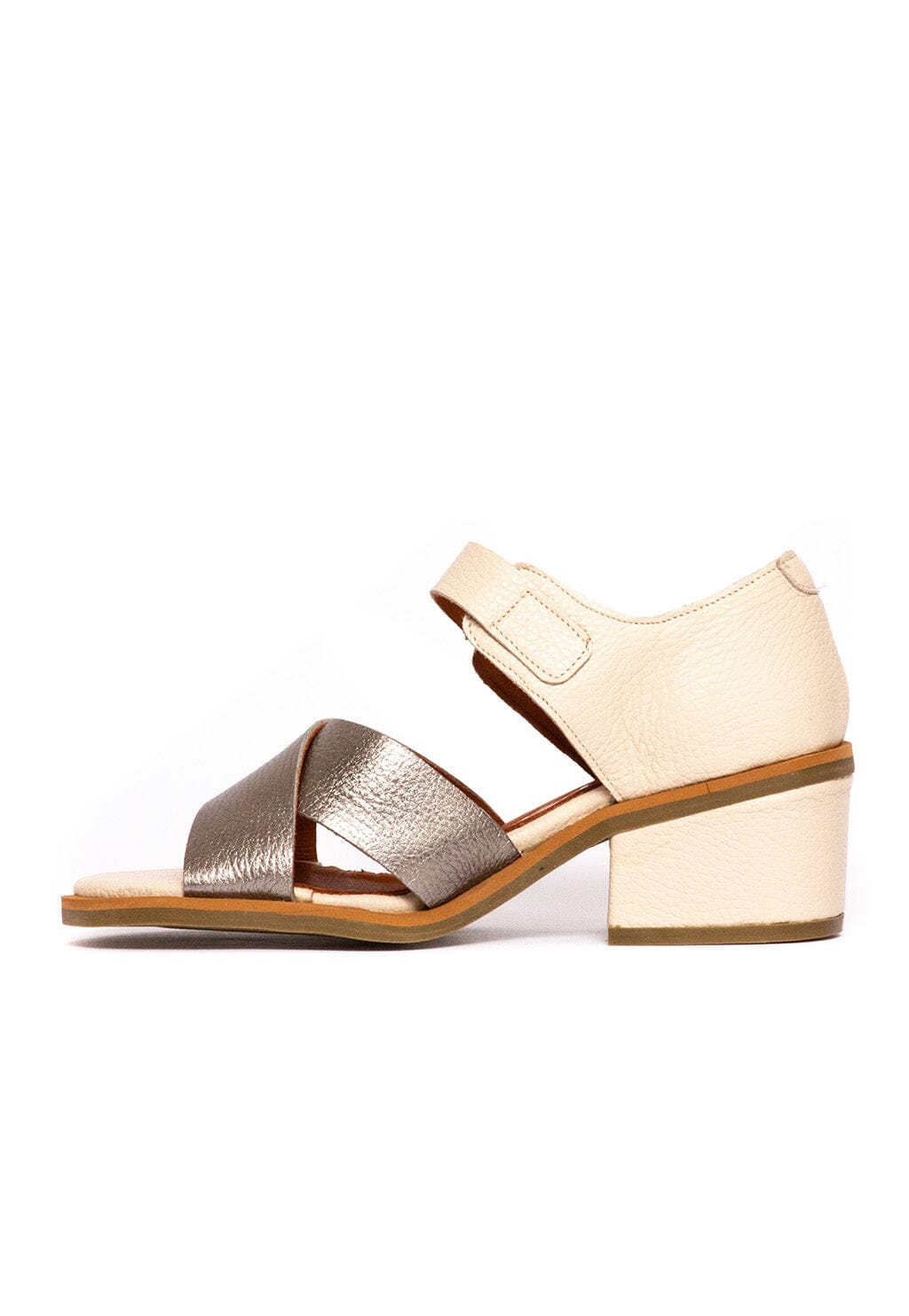 Sandalia Mujer / Nera Metálico Beige SANDALIAS Giani Dafirenze 