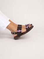 Sandalia Mujer / Niebla Café Lila SANDALIAS Giani Dafirenze 