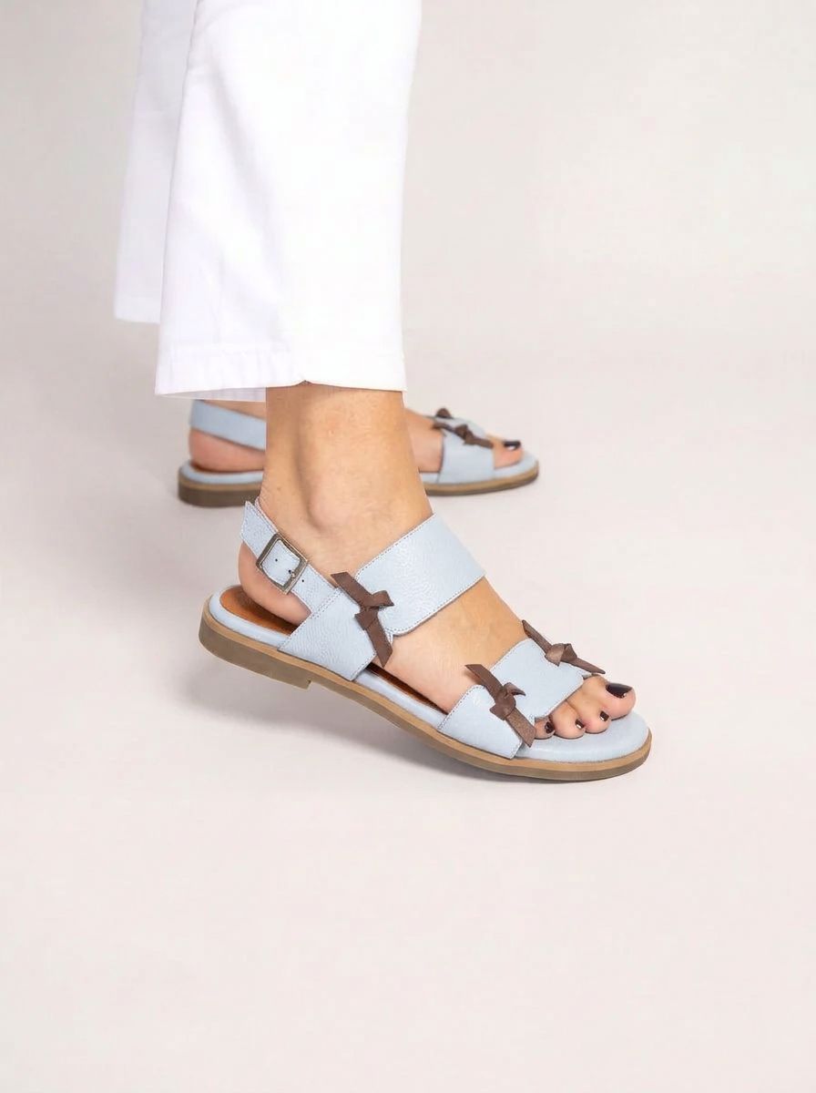 Sandalia Mujer / Niebla Celeste Café SANDALIAS Giani Dafirenze 