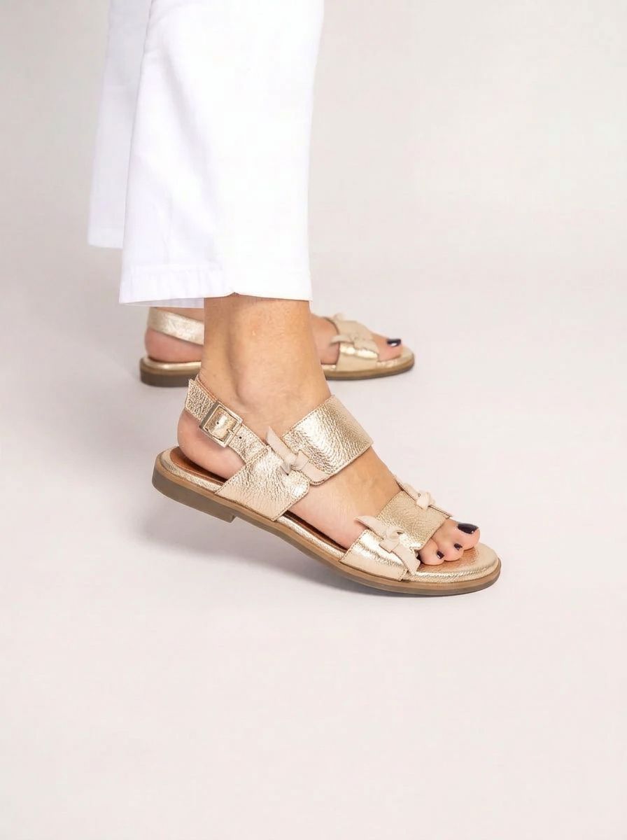 Sandalia Mujer / Niebla Niquel Beige SANDALIAS Giani Dafirenze 