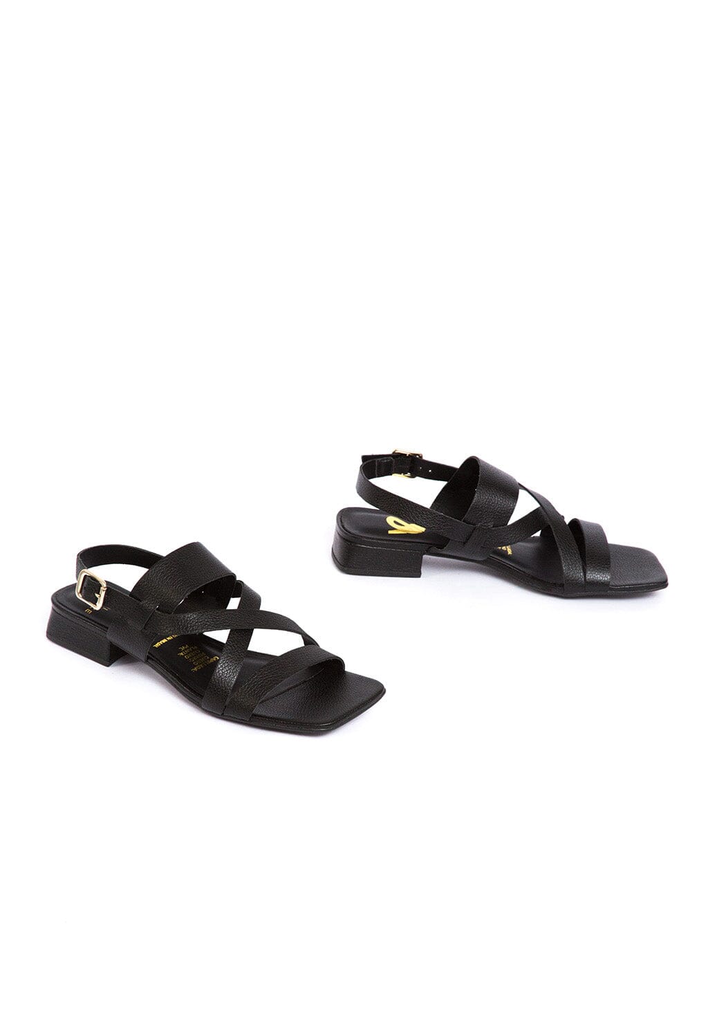 Sandalia Mujer / Nina Negro ZAPATOS Giani Dafirenze 