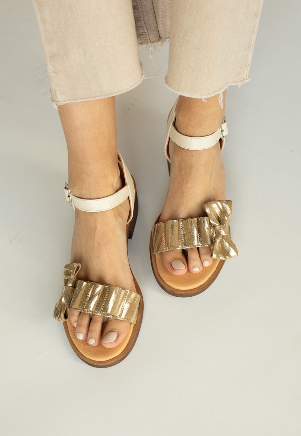 Sandalia Mujer / Nogal Beige SANDALIAS Giani Dafirenze 