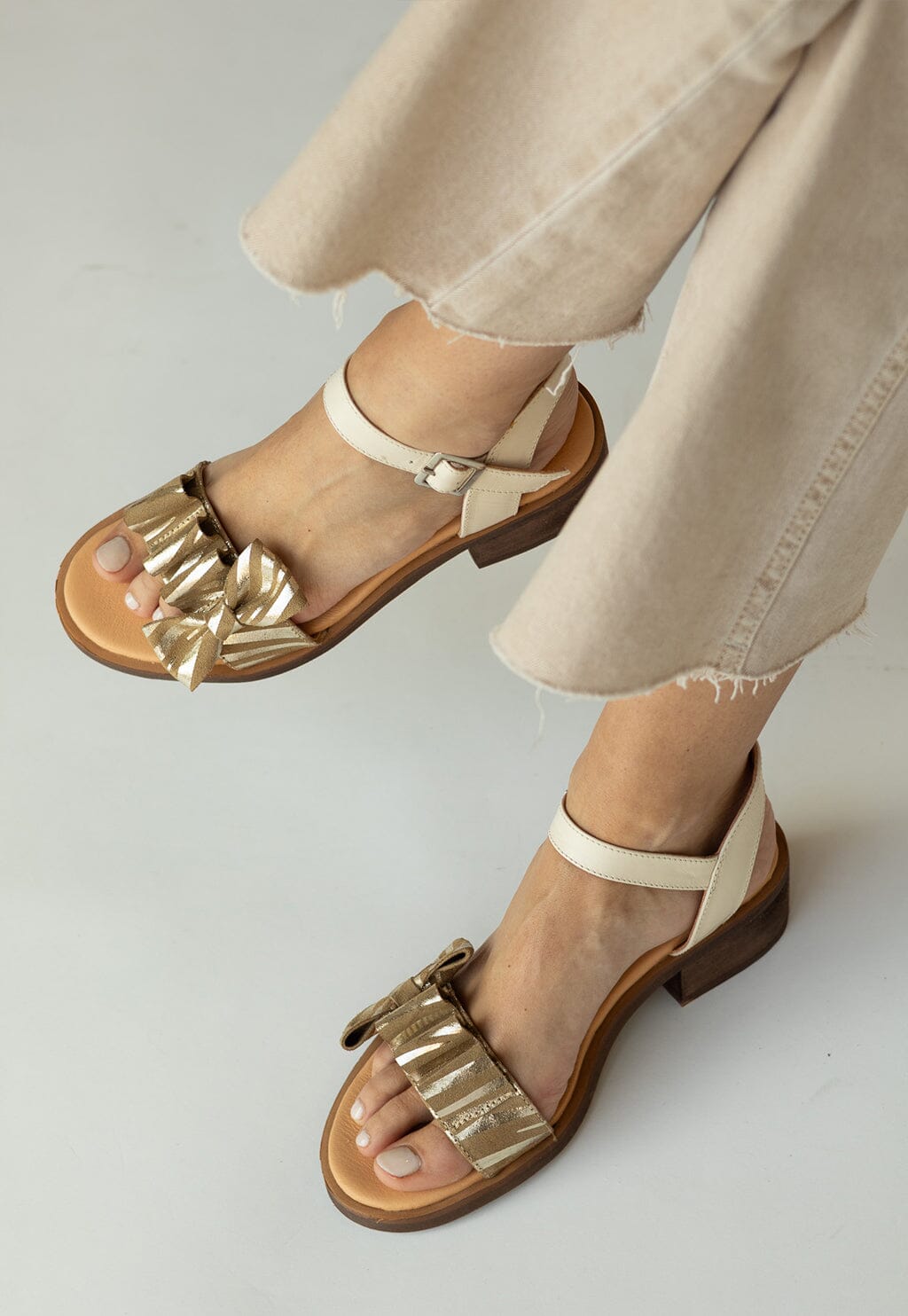 Sandalia Mujer / Nogal Beige SANDALIAS Giani Dafirenze 
