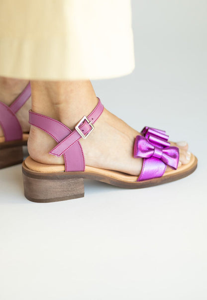 Sandalia Mujer / Nogal Fucsia SANDALIAS Giani Dafirenze 
