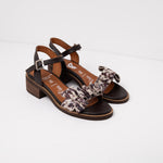 Sandalia Mujer / Nogal Print Café SANDALIAS Giani Dafirenze 