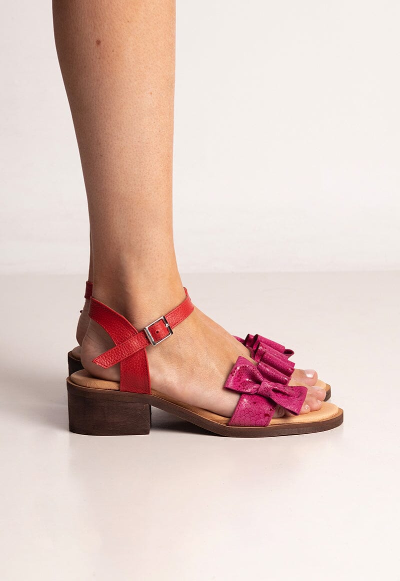 Sandalia Mujer / Nogal Rojo SANDALIAS Giani Dafirenze 