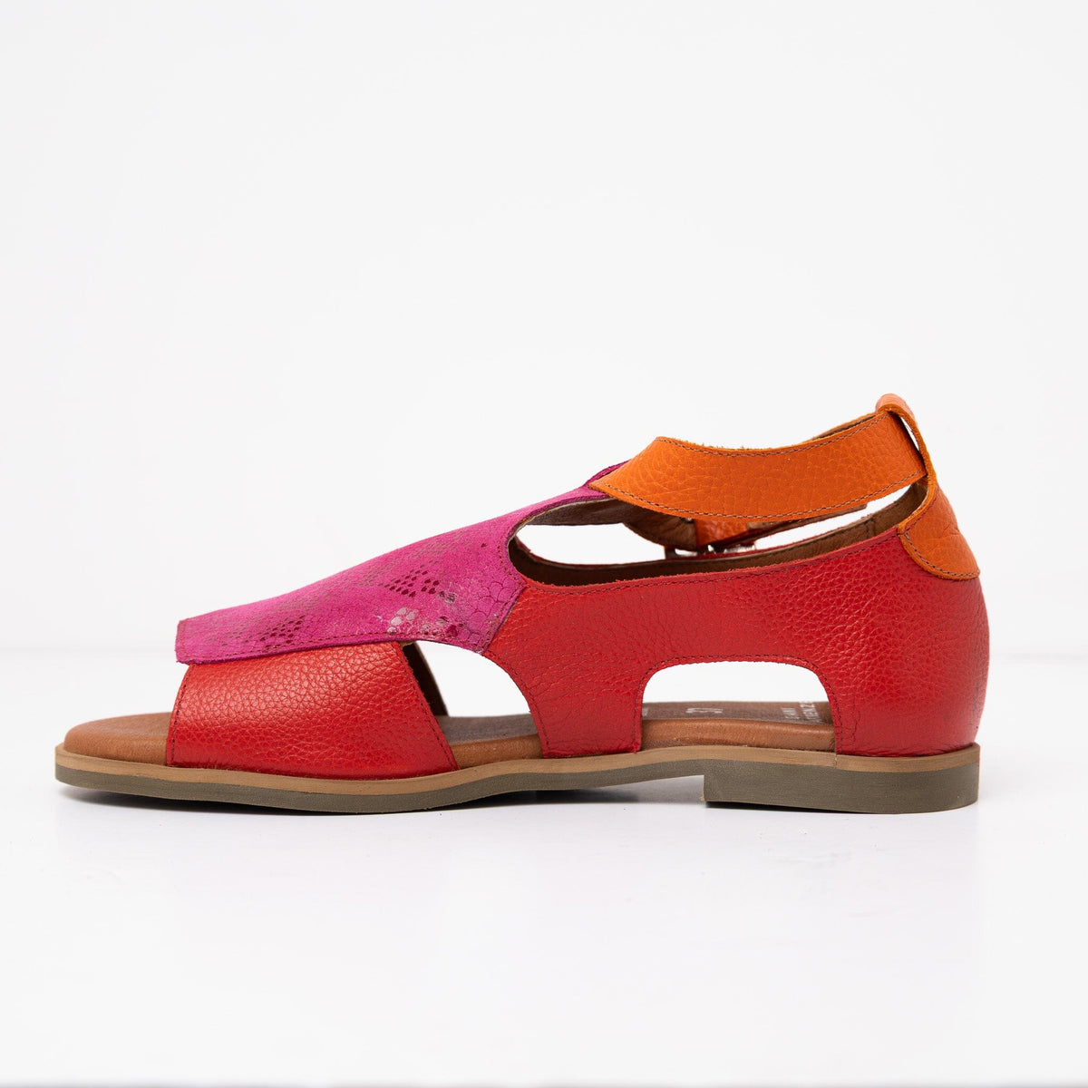 Sandalia Mujer / Octay Rojo Fucsia SANDALIAS Giani Dafirenze 
