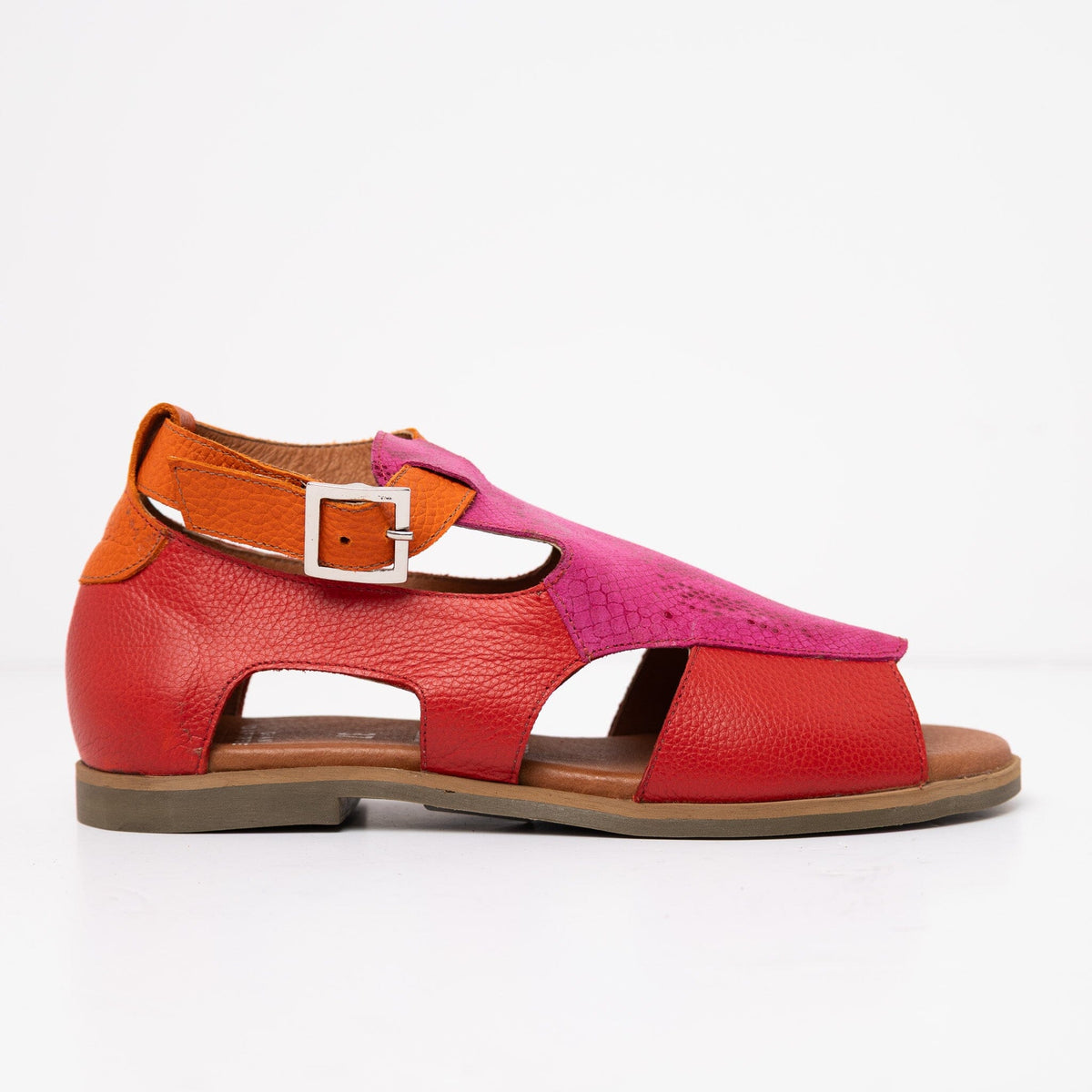 Sandalia Mujer / Octay Rojo Fucsia SANDALIAS Giani Dafirenze 
