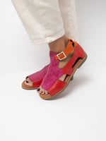 Sandalia Mujer / Octay Rojo Fucsia SANDALIAS Giani Dafirenze 