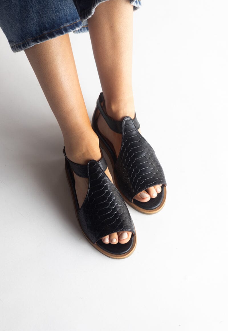 Sandalia Mujer / Oliva Negro SANDALIAS Giani Dafirenze 