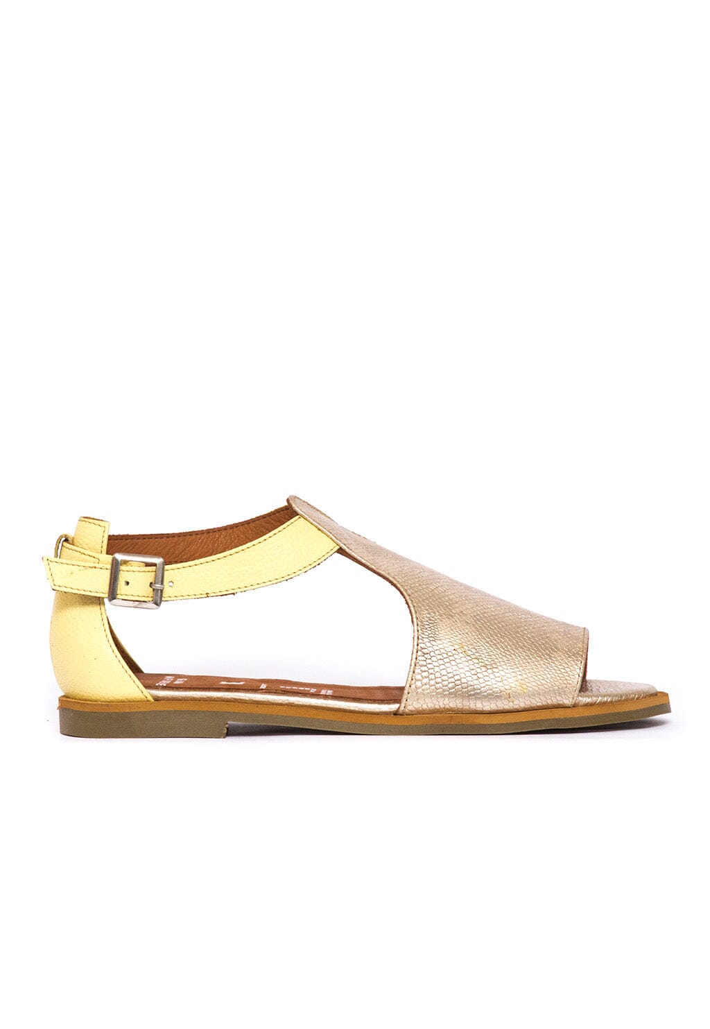 Sandalia Mujer / Oliva Niquel Amarillo SANDALIAS Giani Dafirenze 