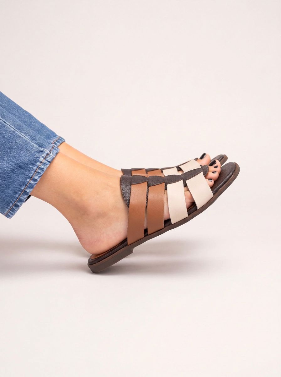 Sandalia Mujer / Opalo Café Beige SANDALIAS Giani Dafirenze 