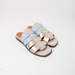 Sandalia Mujer / Opalo Niquel Celeste SANDALIAS Giani Dafirenze 