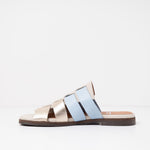 Sandalia Mujer / Opalo Niquel Celeste SANDALIAS Giani Dafirenze 