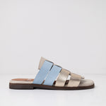 Sandalia Mujer / Opalo Niquel Celeste SANDALIAS Giani Dafirenze 