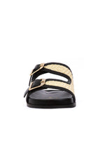 Sandalia Mujer / Palma Negro Beige SANDALIAS Giani Dafirenze 