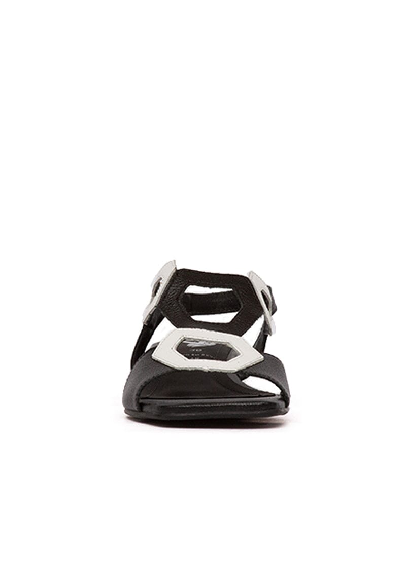 Sandalia Mujer / Perla Negro Blanco ZAPATOS Giani Dafirenze 