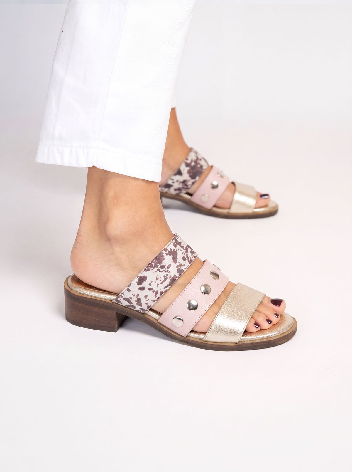 Sandalia Mujer / Piden Niquel Print SANDALIAS Giani Dafirenze 