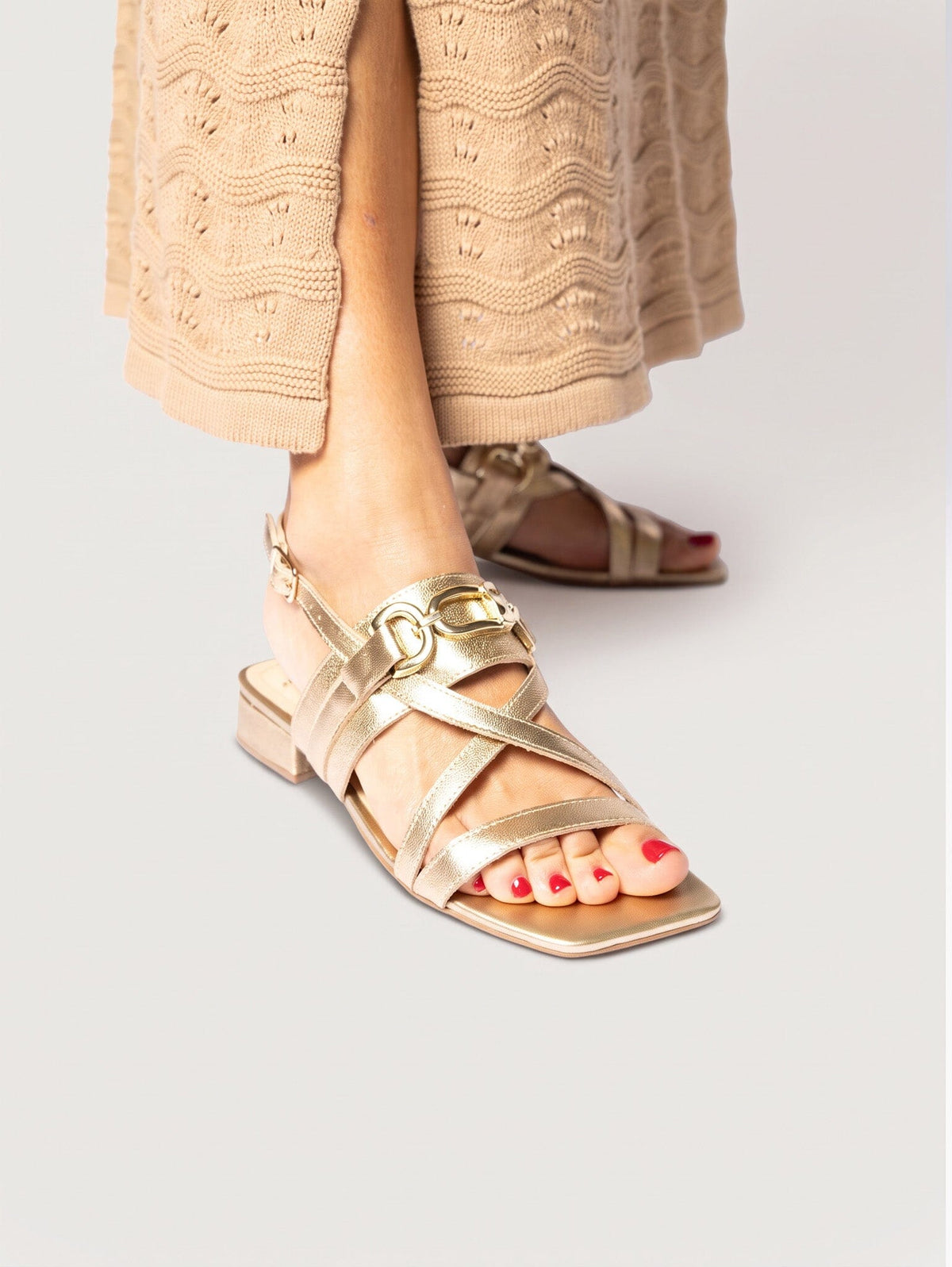 Sandalia Mujer / Risco Niquel SANDALIAS Giani Dafirenze 
