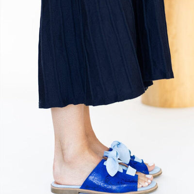 Sandalia Mujer / Salina Azul Celeste