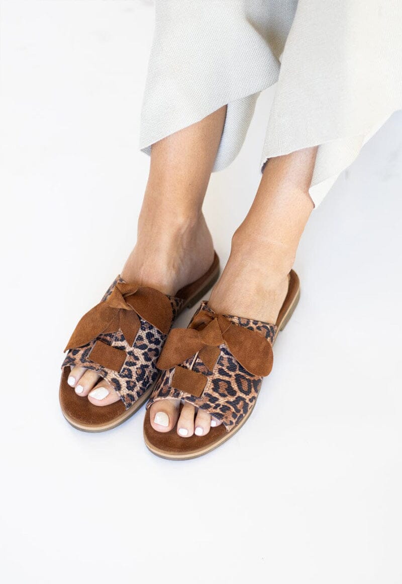 Sandalia Mujer / Salina Print Camel SANDALIAS Giani Dafirenze 