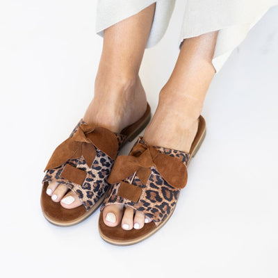 Sandalia Mujer / Salina Print Camel
