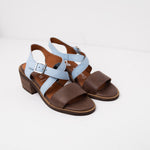 Sandalia Mujer / Salteador Café Celeste SANDALIAS Giani Dafirenze 