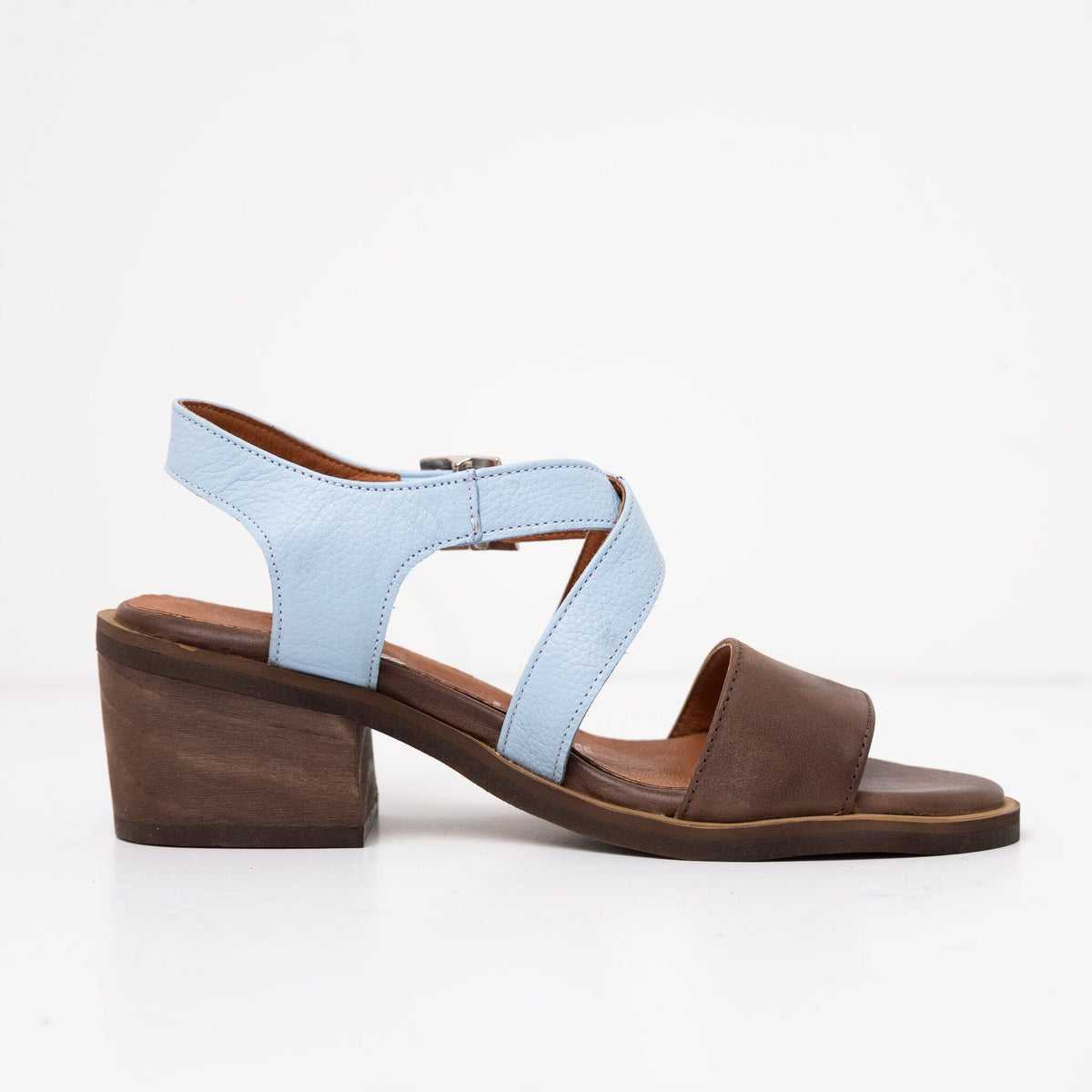 Sandalia Mujer / Salteador Café Celeste SANDALIAS Giani Dafirenze 