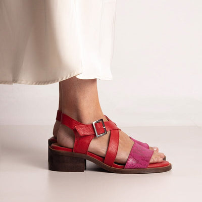 Sandalia Mujer / Salteador Fucsia