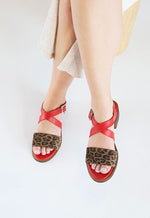 Sandalia Mujer / Salteador Leopardo SANDALIAS Giani Dafirenze 